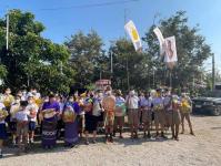 โรงเรียนเทศบาลวัดดอนแก้ว ร่วมถวายกฐิน ณ สำนักสงฆ์วิปัสนา มอญ แม่ปะ หมู่ 10 