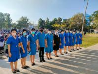 โรงเรียนเทศบาลวัดดอนแก้ว จัดพิธีการประดับเครื่องหมายกรรมการยุวกาชาดสถานศึกษา ประจำปีการศึกษา 2565