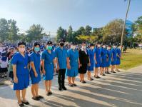 โรงเรียนเทศบาลวัดดอนแก้ว จัดพิธีการประดับเครื่องหมายกรรมการยุวกาชาดสถานศึกษา ประจำปีการศึกษา 2565