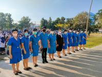 โรงเรียนเทศบาลวัดดอนแก้ว จัดพิธีการประดับเครื่องหมายกรรมการยุวกาชาดสถานศึกษา ประจำปีการศึกษา 2565