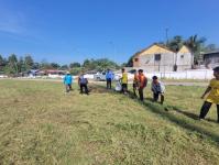 ผู้บริหารเทศบาลนครแม่สอด ตรวจเยี่ยมโรงเรียนกีฬาเทศบาลนครแม่สอด และสนามกีฬา 5 อำเภอชายแดน ในการปรับปรุงภูมิทัศน์