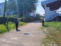 ผู้บริหารเทศบาลนครแม่สอด ตรวจเยี่ยมโรงเรียนกีฬาเทศบาลนครแม่สอด และสนามกีฬา 5 อำเภอชายแดน ในการปรับปรุงภูมิทัศน์