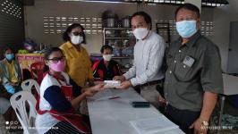 แจกเบี้ยยังชีพผู้สูงอายุ และผู้พิการ ณ ที่ทำการชุมชน ทั้ง 20 ชุมชน