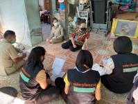 ลงพื้นที่ร่วมกับเจ้าหน้าที่บ้านพักเด็กและครอบครัวจังหวัดตาก เพืีอเยี่ยมบ้านแม่เลี้ยงเดี่ยวที่ประสบปัญหาทางสังคม 