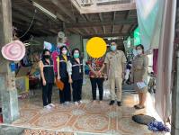 ลงพื้นที่ร่วมกับเจ้าหน้าที่บ้านพักเด็กและครอบครัวจังหวัดตาก เพืีอเยี่ยมบ้านแม่เลี้ยงเดี่ยวที่ประสบปัญหาทางสังคม 