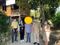 ลงพื้นที่ร่วมกับเจ้าหน้าที่บ้านพักเด็กและครอบครัวจังหวัดตาก เพืีอเยี่ยมบ้านแม่เลี้ยงเดี่ยวที่ประสบปัญหาทางสังคม 