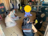 ลงพื้นที่ร่วมกับเจ้าหน้าที่บ้านพักเด็กและครอบครัวจังหวัดตาก เพืีอเยี่ยมบ้านแม่เลี้ยงเดี่ยวที่ประสบปัญหาทางสังคม 