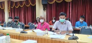 ร่วมฝึกอบรมซักซ้อมแนวทางในการจัดทำแผนฯ ณ ห้องประชุมโกเมน ชั้น 3 สำนักงานเทศบาลนครแม่สอด