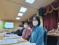 ร่วมฝึกอบรมซักซ้อมแนวทางในการจัดทำแผนฯ ณ ห้องประชุมโกเมน ชั้น 3 สำนักงานเทศบาลนครแม่สอด