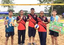 โรงเรียนกีฬาเทศบาลนครแม่สอด คว้ารางวัลชนะเลิศการแข่งขันวอลเลย์บอลชายหาด รายการ Euru cake Thailand Beach volleyball 2022 รุ่นอายุ 14 ปีรอบชิงชนะเลิศ 