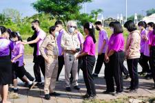 เทศบาลนครแม่สอดจัดกิจกรรมหว่านเมล็ดพันธุ์ถั่วบราซิล 