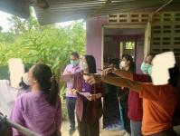 ลงพื้นที่ร่วมกับงานเทศกิจเทศบาลนครแม่สอด เพื่อสอบข้อเท็จจริงจากบุคคลผู้แจ้งและได้ให้คำแนะนำพร้อมจัดทำบันทึกข้อมูลส่วนบุคคล