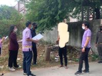 ลงพื้นที่ร่วมกับงานเทศกิจเทศบาลนครแม่สอด เพื่อสอบข้อเท็จจริงจากบุคคลผู้แจ้งและได้ให้คำแนะนำพร้อมจัดทำบันทึกข้อมูลส่วนบุคคล