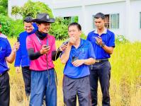 โรงเรียนเทศบาลวัดดอนแก้ว จัดกิจกรรมเก็บเกี่ยวและบริหารจัดการข้าวนาอินทรีย์ ระดับมัธยมศึกษาปีที่ 1-3  ประจำปีการศึกษา 2565