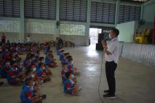 โรงเรียนเทศบาลวัดชุมพลคีรี และศูนย์การค้าโรบินสันไลฟ์สไตล์แม่สอด ร่วมจัดกิจกรรมไดโนเสาร์ออนทัวร์ (Dinosaur on Tour)