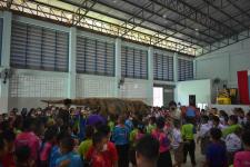 โรงเรียนเทศบาลวัดชุมพลคีรี และศูนย์การค้าโรบินสันไลฟ์สไตล์แม่สอด ร่วมจัดกิจกรรมไดโนเสาร์ออนทัวร์ (Dinosaur on Tour)