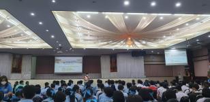 โรงเรียนเทศบาลวัดชุมพลคีรี เข้าร่วมโครงการอบรมการพัฒนาศักยภาพการจัดการขยะมูลฝอยของภาคีเครือข่ายในพื้นที่เทศบาลนครแม่สอด