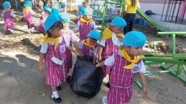 ศูนย์พัฒนาเด็กเล็กโรงเรียนเทศบาลวัดดอนแก้ว จัดกิจกรรมหนูน้อยจิตอาสา เนื่องจากวันดินโลก ประจำปี 2565