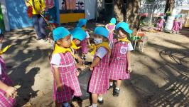 ศูนย์พัฒนาเด็กเล็กโรงเรียนเทศบาลวัดดอนแก้ว จัดกิจกรรมหนูน้อยจิตอาสา เนื่องจากวันดินโลก ประจำปี 2565