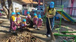 ศูนย์พัฒนาเด็กเล็กโรงเรียนเทศบาลวัดดอนแก้ว จัดกิจกรรมหนูน้อยจิตอาสา เนื่องจากวันดินโลก ประจำปี 2565