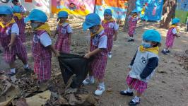 ศูนย์พัฒนาเด็กเล็กโรงเรียนเทศบาลวัดดอนแก้ว จัดกิจกรรมหนูน้อยจิตอาสา เนื่องจากวันดินโลก ประจำปี 2565