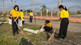 โรงเรียนเทศบาลเฉลิมพระเกียรติ ฯ จัดกิจกรรม Big Cleaning Day เพื่อถวายเป็นพระราชกุศล ฯ