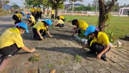 โรงเรียนเทศบาลเฉลิมพระเกียรติ ฯ จัดกิจกรรม Big Cleaning Day เพื่อถวายเป็นพระราชกุศล ฯ
