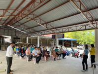 กองสวัสดิการสังคม เจ้าหน้าที่ฝ่ายพัฒนาชุมชน และเจ้าหน้าที่ กองยุทธศาสตร์ ลงพื้นที่ จัดทำแผนชุมชน ณ ชุมชนชุมพลพัฒนา