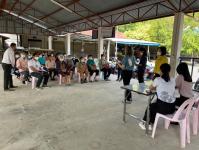 กองสวัสดิการสังคม เจ้าหน้าที่ฝ่ายพัฒนาชุมชน และเจ้าหน้าที่ กองยุทธศาสตร์ ลงพื้นที่ จัดทำแผนชุมชน ณ ชุมชนชุมพลพัฒนา