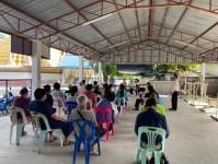 กองสวัสดิการสังคม เจ้าหน้าที่ฝ่ายพัฒนาชุมชน และเจ้าหน้าที่ กองยุทธศาสตร์ ลงพื้นที่ จัดทำแผนชุมชน ณ ชุมชนชุมพลพัฒนา