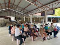 กองสวัสดิการสังคม เจ้าหน้าที่ฝ่ายพัฒนาชุมชน และเจ้าหน้าที่ กองยุทธศาสตร์ ลงพื้นที่ จัดทำแผนชุมชน ณ ชุมชนชุมพลพัฒนา