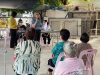 กองสวัสดิการสังคม เจ้าหน้าที่ฝ่ายพัฒนาชุมชน และเจ้าหน้าที่ กองยุทธศาสตร์ ลงพื้นที่ จัดทำแผนชุมชน ณ ชุมชนชุมพลพัฒนา