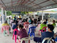 กองสวัสดิการสังคม เจ้าหน้าที่ฝ่ายพัฒนาชุมชน และเจ้าหน้าที่ กองยุทธศาสตร์ ลงพื้นที่ จัดทำแผนชุมชน ณ ชุมชนชุมพลพัฒนา