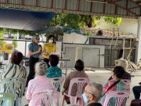 กองยุทธศาสตร์และงบประมาณ ร่วมกับกองสวัสดิการสังคม เจ้าหน้าที่ฝ่ายพัฒนาชุมชน  ลงพื้นที่จัดทำแผนชุมชน ณ ชุมชนชุมพลพัฒนา
