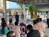 กองยุทธศาสตร์และงบประมาณ ร่วมกับกองสวัสดิการสังคม เจ้าหน้าที่ฝ่ายพัฒนาชุมชน  ลงพื้นที่จัดทำแผนชุมชน ณ ชุมชนชุมพลพัฒนา