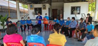 วัน พุธ ที่ 7 ธันวาคม 2565 กองสวัสดิการสังคม เจ้าหน้าที่ฝ่ายพัฒนาชุมชน และเจ้าหน้าที่ กองยุทธศาสตร์ ลงพื้นที่ จัดทำแผนชุมชน เพื่อสอบถามความเดือดร้อน ความต้องการของประชาชนในชุมชน ณ ชุมชนชุมพลพัฒนา