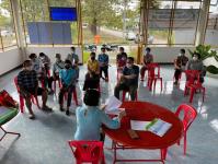 วัน พุธ ที่ 7 ธันวาคม 2565 กองสวัสดิการสังคม เจ้าหน้าที่ฝ่ายพัฒนาชุมชน และเจ้าหน้าที่ กองยุทธศาสตร์ ลงพื้นที่ จัดทำแผนชุมชน เพื่อสอบถามความเดือดร้อน ความต้องการของประชาชนในชุมชน ณ ชุมชนชุมพลพัฒนา