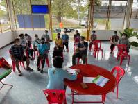 วัน พุธ ที่ 7 ธันวาคม 2565 กองสวัสดิการสังคม เจ้าหน้าที่ฝ่ายพัฒนาชุมชน และเจ้าหน้าที่ กองยุทธศาสตร์ ลงพื้นที่ จัดทำแผนชุมชน เพื่อสอบถามความเดือดร้อน ความต้องการของประชาชนในชุมชน ณ ชุมชนชุมพลพัฒนา