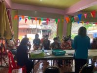 วัน ศุกร์ ที่ 9 ธันวาคม 2565 กองสวัสดิการสังคม เจ้าหน้าที่ฝ่ายพัฒนาชุมชน และเจ้าหน้าที่ กองยุทธศาสตร์ ลงพื้นที่ จัดทำแผนชุมชน เพื่อสอบถามความเดือดร้อน ความต้องการของประชาชนในชุมชน ณ ชุมชนจ๊อกจอสามัครคี