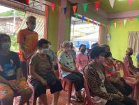 วัน ศุกร์ ที่ 9 ธันวาคม 2565 กองสวัสดิการสังคม เจ้าหน้าที่ฝ่ายพัฒนาชุมชน และเจ้าหน้าที่ กองยุทธศาสตร์ ลงพื้นที่ จัดทำแผนชุมชน เพื่อสอบถามความเดือดร้อน ความต้องการของประชาชนในชุมชน ณ ชุมชนจ๊อกจอสามัครคี