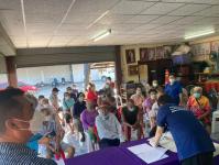 วัน ศุกร์ ที่ 9 ธันวาคม 2565 กองสวัสดิการสังคม เจ้าหน้าที่ฝ่ายพัฒนาชุมชน และเจ้าหน้าที่ กองยุทธศาสตร์ ลงพื้นที่ จัดทำแผนชุมชน เพื่อสอบถามความเดือดร้อน ความต้องการของประชาชนในชุมชน ณ ชุมชนปู่แดง