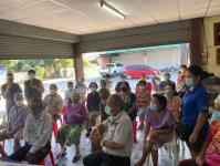 วัน ศุกร์ ที่ 9 ธันวาคม 2565 กองสวัสดิการสังคม เจ้าหน้าที่ฝ่ายพัฒนาชุมชน และเจ้าหน้าที่ กองยุทธศาสตร์ ลงพื้นที่ จัดทำแผนชุมชน เพื่อสอบถามความเดือดร้อน ความต้องการของประชาชนในชุมชน ณ ชุมชนปู่แดง