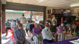 วัน ศุกร์ ที่ 9 ธันวาคม 2565 กองสวัสดิการสังคม เจ้าหน้าที่ฝ่ายพัฒนาชุมชน และเจ้าหน้าที่ กองยุทธศาสตร์ ลงพื้นที่ จัดทำแผนชุมชน เพื่อสอบถามความเดือดร้อน ความต้องการของประชาชนในชุมชน ณ ชุมชนปู่แดง