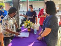 วัน ศุกร์ ที่ 9 ธันวาคม 2565 กองสวัสดิการสังคม เจ้าหน้าที่ฝ่ายพัฒนาชุมชน และเจ้าหน้าที่ กองยุทธศาสตร์ ลงพื้นที่ จัดทำแผนชุมชน เพื่อสอบถามความเดือดร้อน ความต้องการของประชาชนในชุมชน ณ ชุมชนปู่แดง