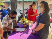 วัน ศุกร์ ที่ 9 ธันวาคม 2565 กองสวัสดิการสังคม เจ้าหน้าที่ฝ่ายพัฒนาชุมชน และเจ้าหน้าที่ กองยุทธศาสตร์ ลงพื้นที่ จัดทำแผนชุมชน เพื่อสอบถามความเดือดร้อน ความต้องการของประชาชนในชุมชน ณ ชุมชนปู่แดง