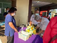 วัน ศุกร์ ที่ 9 ธันวาคม 2565 กองสวัสดิการสังคม เจ้าหน้าที่ฝ่ายพัฒนาชุมชน และเจ้าหน้าที่ กองยุทธศาสตร์ ลงพื้นที่ จัดทำแผนชุมชน เพื่อสอบถามความเดือดร้อน ความต้องการของประชาชนในชุมชน ณ ชุมชนปู่แดง