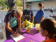 วัน ศุกร์ ที่ 9 ธันวาคม 2565 กองสวัสดิการสังคม เจ้าหน้าที่ฝ่ายพัฒนาชุมชน และเจ้าหน้าที่ กองยุทธศาสตร์ ลงพื้นที่ จัดทำแผนชุมชน เพื่อสอบถามความเดือดร้อน ความต้องการของประชาชนในชุมชน ณ ชุมชนปู่แดง