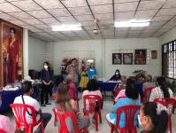 วัน ศุกร์ ที่ 9 ธันวาคม 2565 กองสวัสดิการสังคม เจ้าหน้าที่ฝ่ายพัฒนาชุมชน และเจ้าหน้าที่ กองยุทธศาสตร์ ลงพื้นที่ จัดทำแผนชุมชน เพื่อสอบถามความเดือดร้อน ความต้องการของประชาชนในชุมชน ณ ชุมชนสองแควสอง