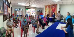 วัน ศุกร์ ที่ 9 ธันวาคม 2565 กองสวัสดิการสังคม เจ้าหน้าที่ฝ่ายพัฒนาชุมชน และเจ้าหน้าที่ กองยุทธศาสตร์ ลงพื้นที่ จัดทำแผนชุมชน เพื่อสอบถามความเดือดร้อน ความต้องการของประชาชนในชุมชน ณ ชุมชนสองแควสอง