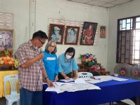 วัน ศุกร์ ที่ 9 ธันวาคม 2565 กองสวัสดิการสังคม เจ้าหน้าที่ฝ่ายพัฒนาชุมชน และเจ้าหน้าที่ กองยุทธศาสตร์ ลงพื้นที่ จัดทำแผนชุมชน เพื่อสอบถามความเดือดร้อน ความต้องการของประชาชนในชุมชน ณ ชุมชนสองแควสอง